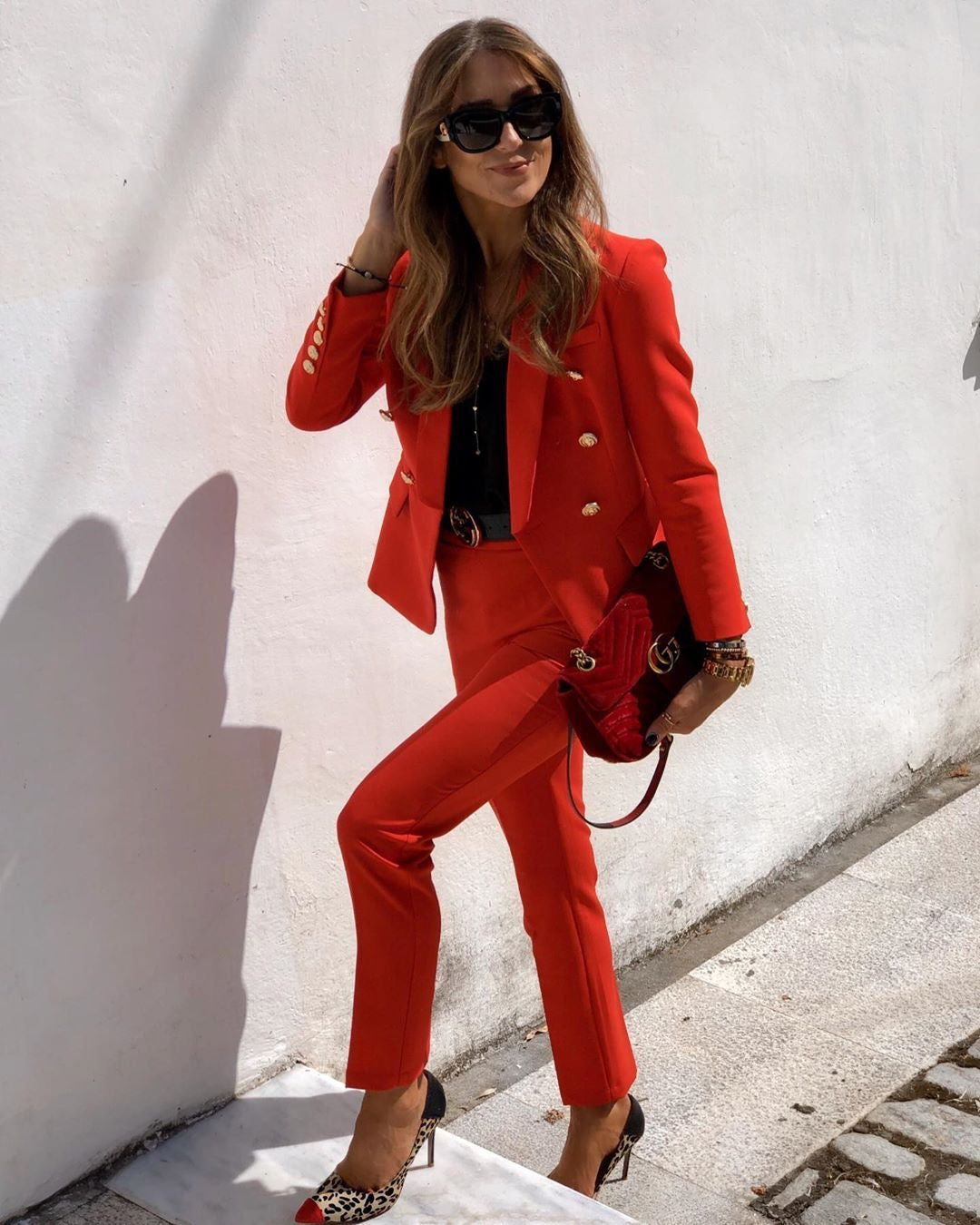 Alara Red Two-Piece Set