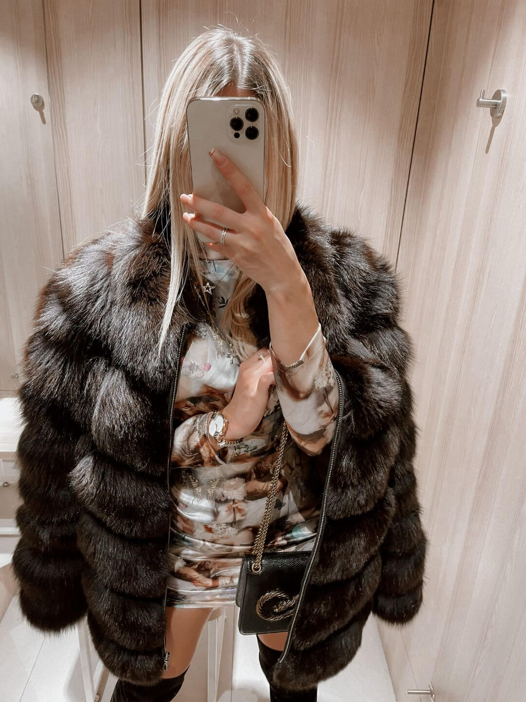 Bonbon Fox Fur Genuine