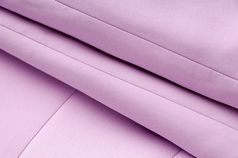 Two-Piece Skirt Set in lavender