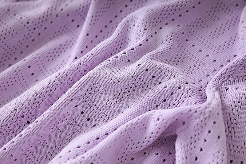 Zeina Long Sleeve Wool Sweater