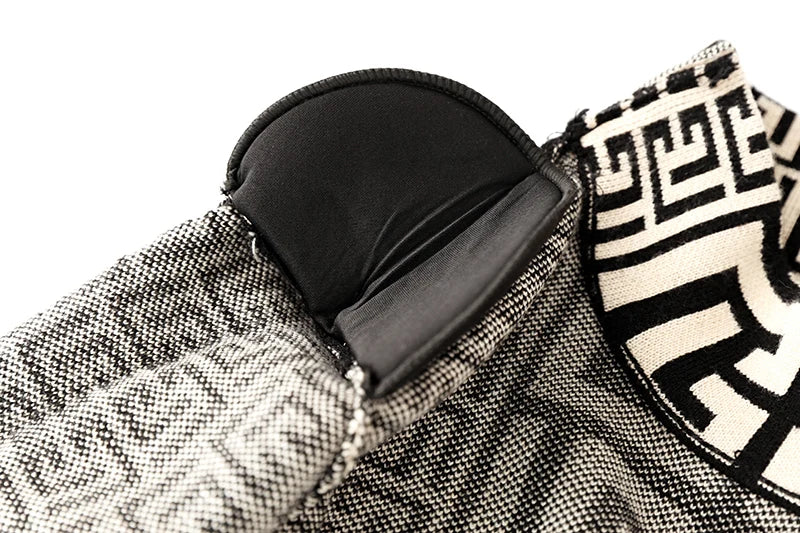 Top Gina in lana a maniche lunghe