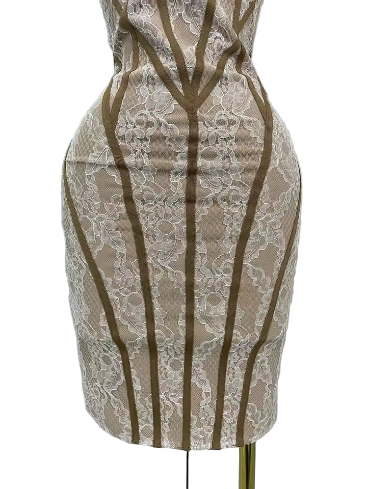 Lace Backless Camisole Party Dress – Elegant Evening & Clubwear