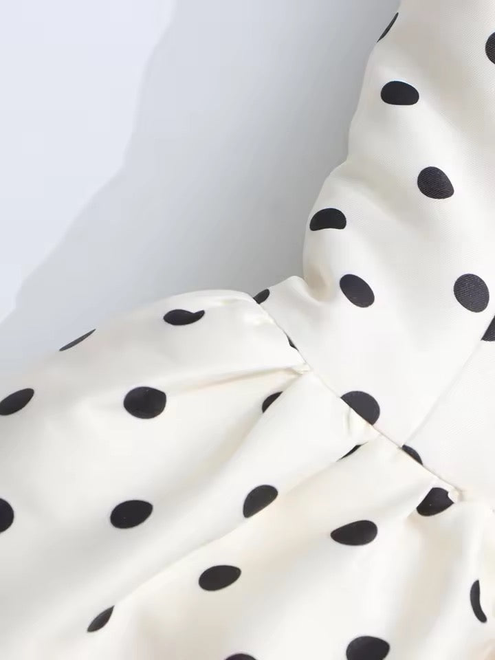 Polka Dot Midi Dress