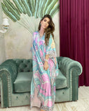 Vestido de Seda en Rosa Pastel