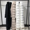 Fox Fur Cashmere/Knit Cardigan in black