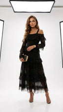 Noir Romance Lace Dress