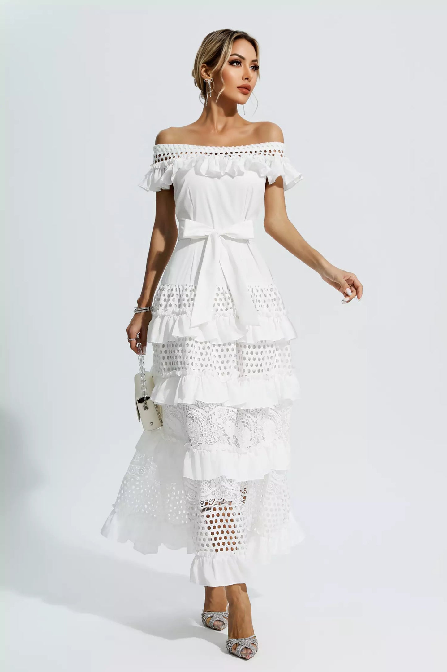 Joy Off Shoulder Dress