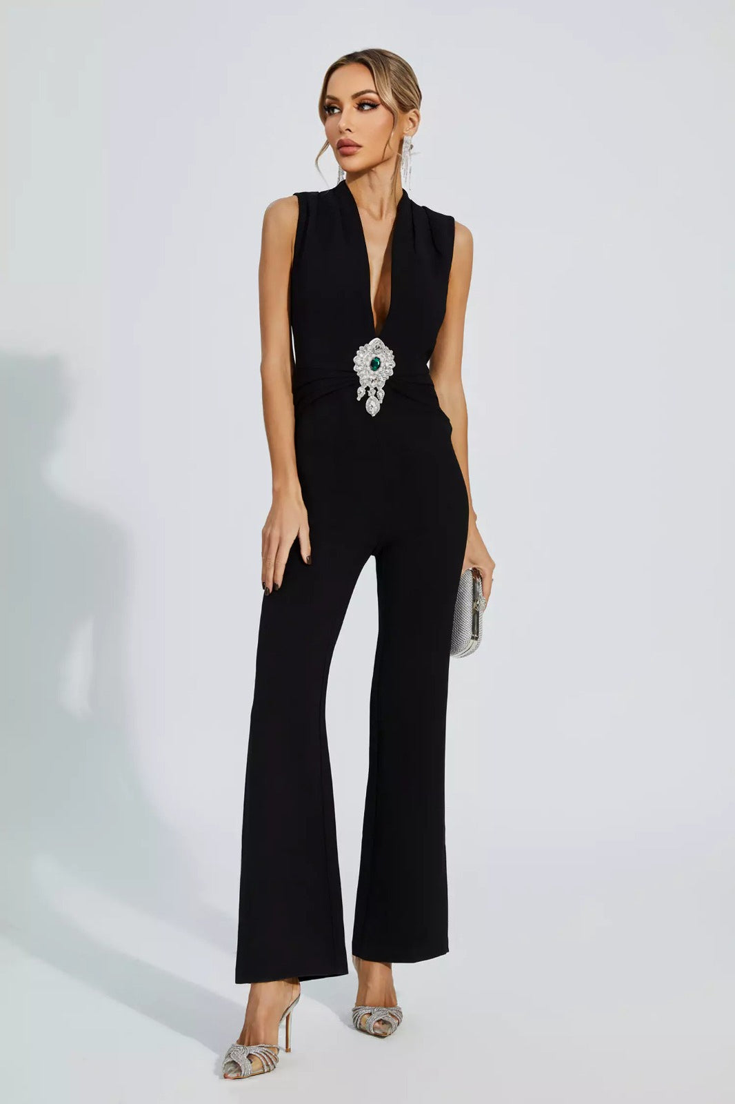 Gloria Black Jumpsuit