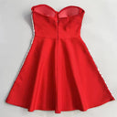 Embellished Strapless Bandage Dress