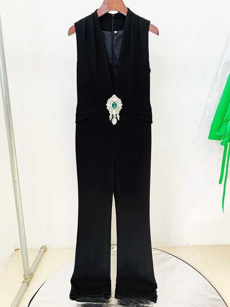 Gloria Black Jumpsuit