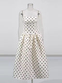 Polka Dot Midi Dress