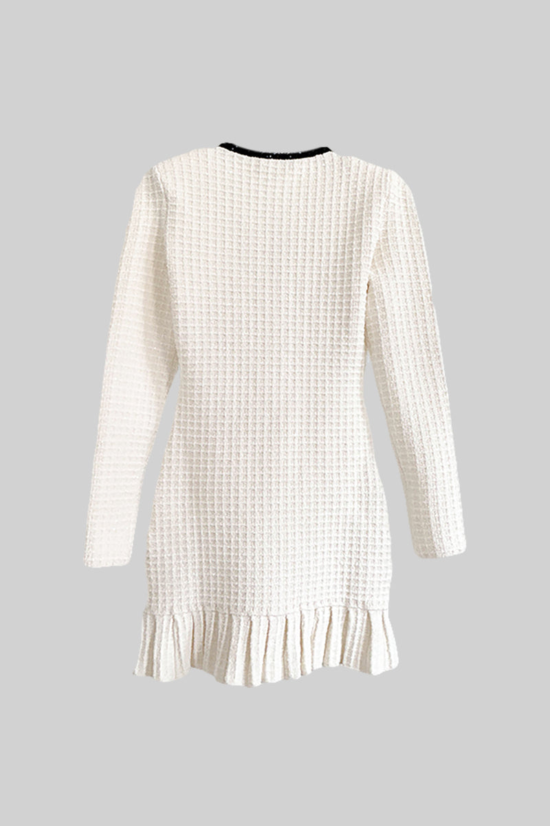 Marla Embellished Knit Mini Dress