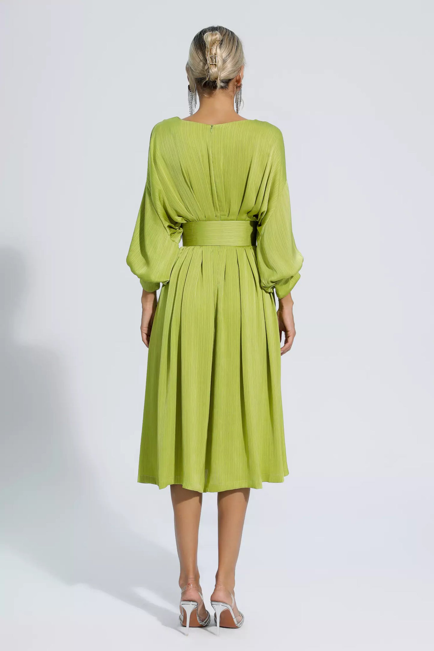 Yara Lime Green Dress