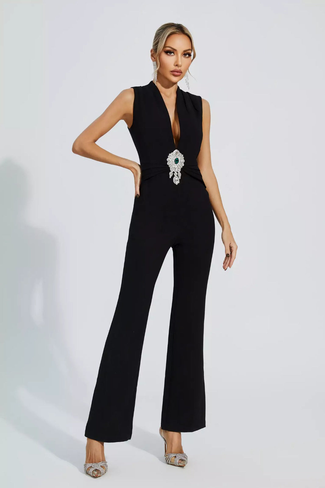 Gloria Black Jumpsuit