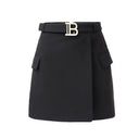 Conjunto de Falda Dos Piezas en Blanco y Negro