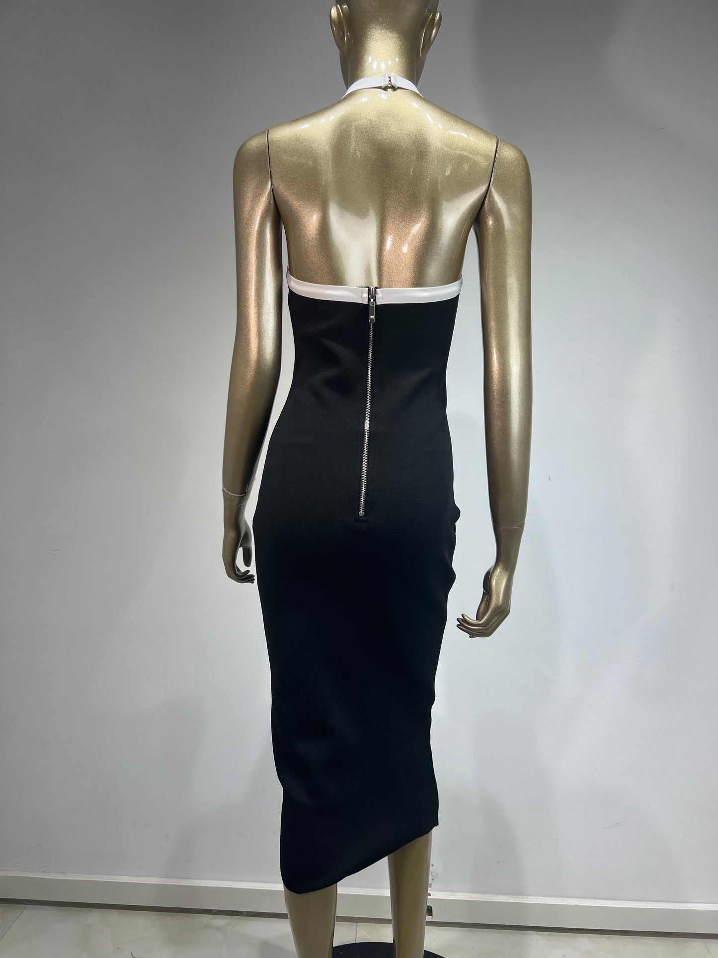 Nour Midi Black Dress