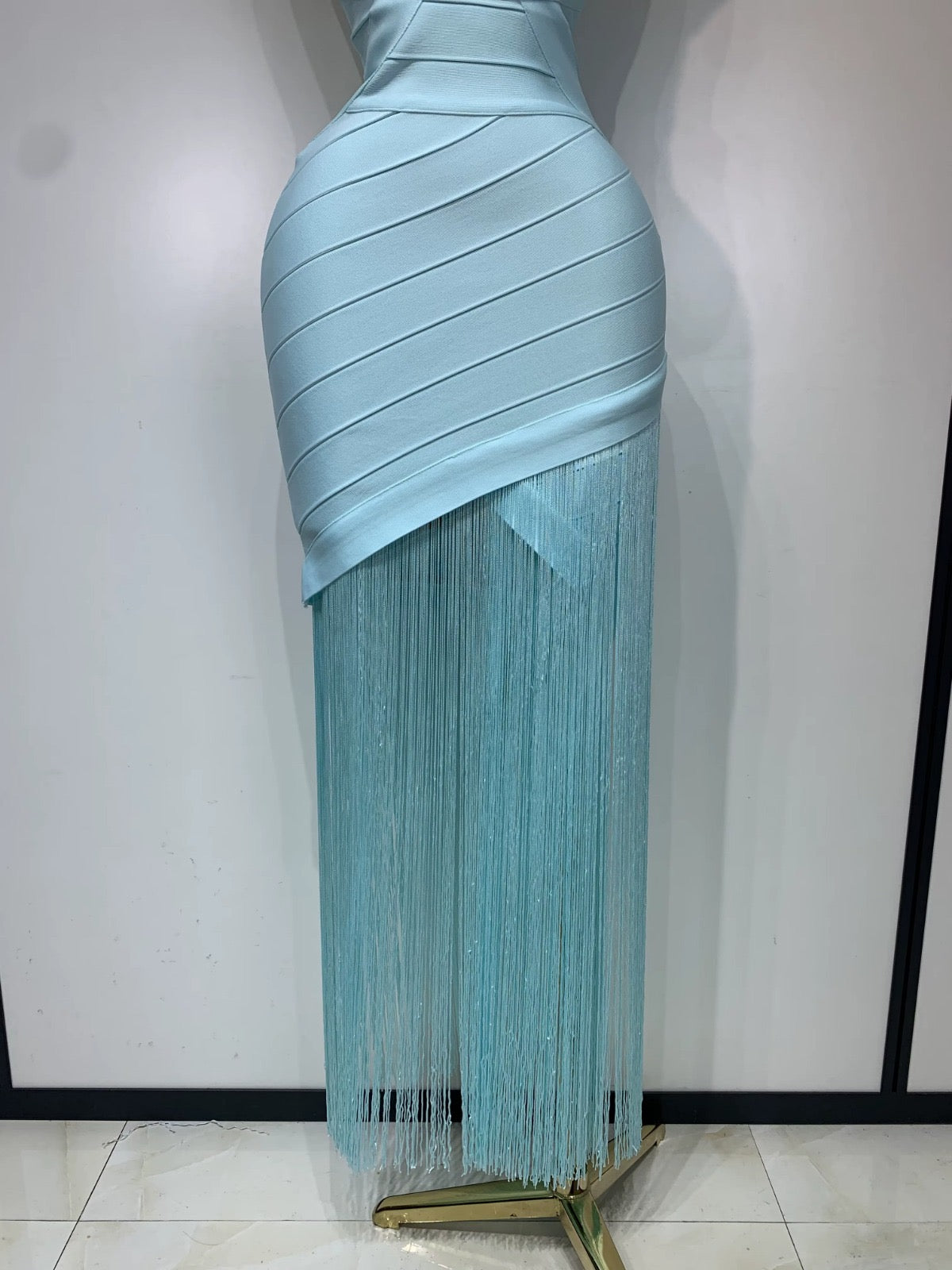Aurora Fringe Bandage Dress