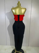 Rosé Bloom Bandage Dress