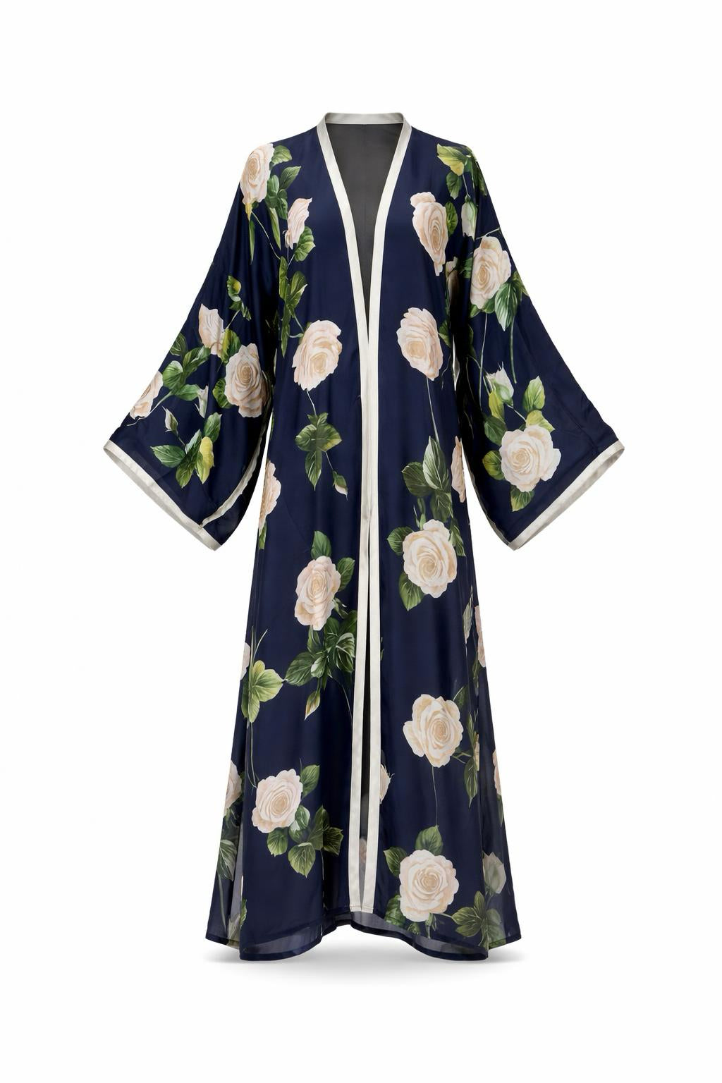 Nadine Printed Silk Abaya