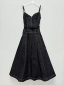 Denim Belle Midi Dress