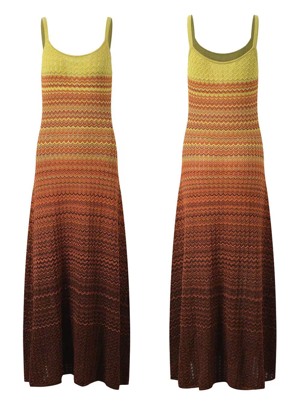 Kati Summer Knitted Maxi Dress