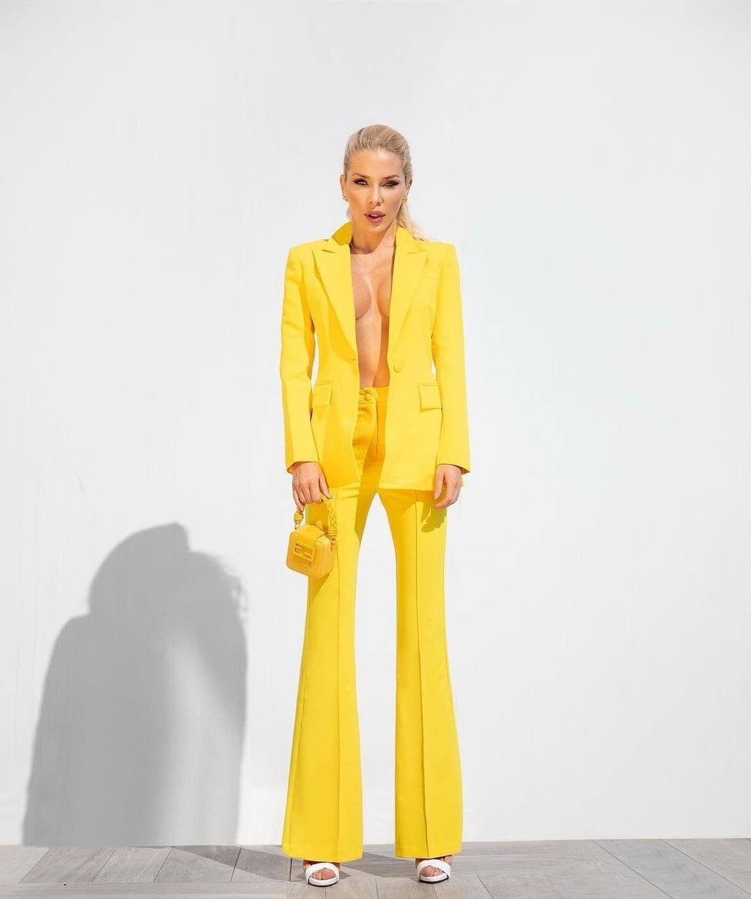 Joy Yellow Two Pieces Set