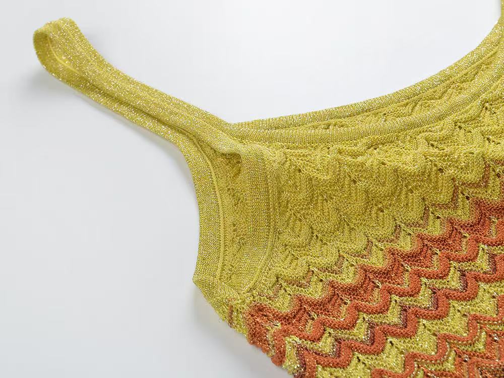 Kati Summer Knitted Maxi Dress