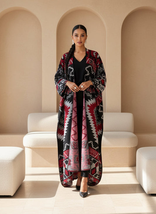 Ayla Wool Abaya