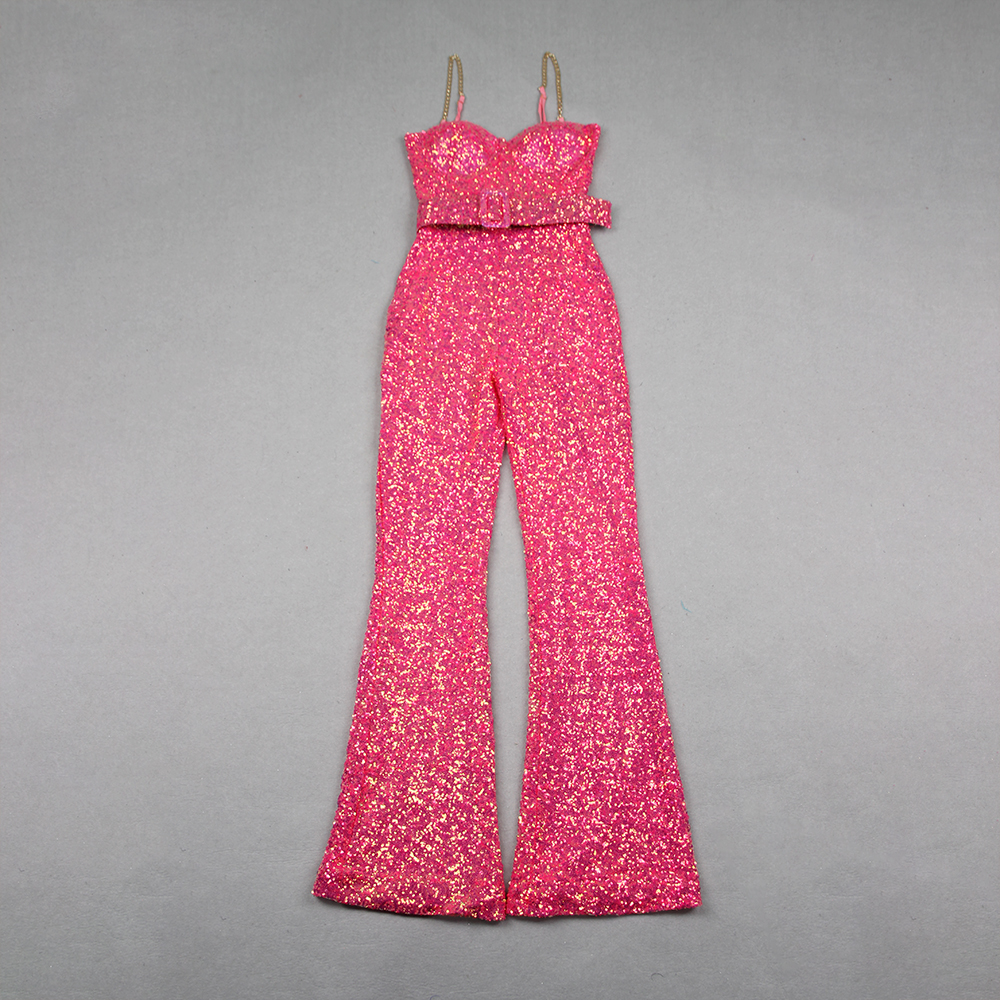 Lara Sequin Jumpsuit