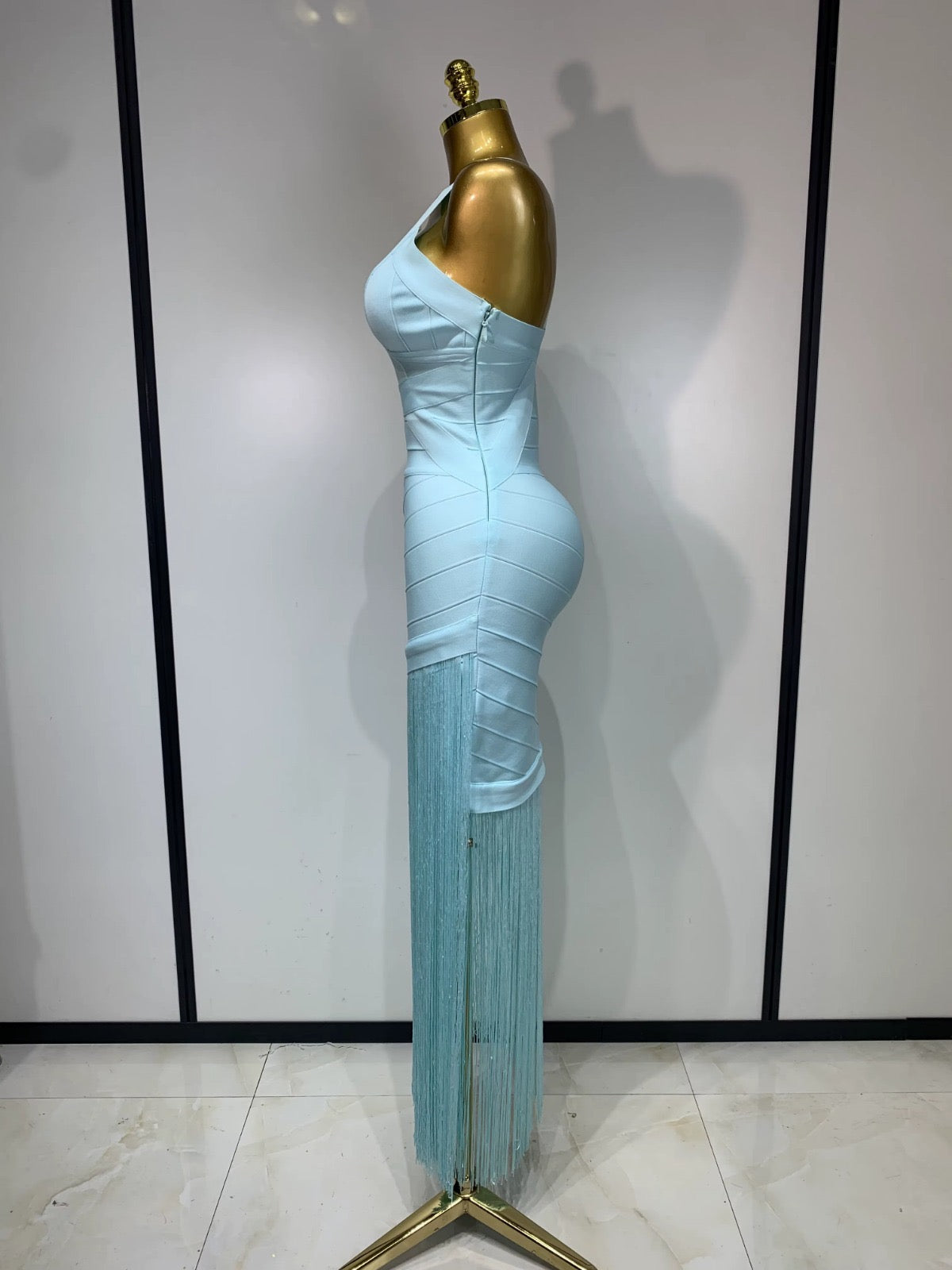 Aurora Fringe Bandage Dress