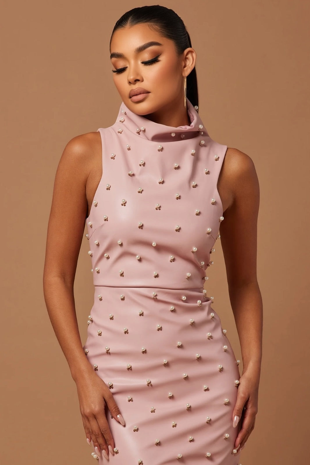 Julie Embellished Midi Dress