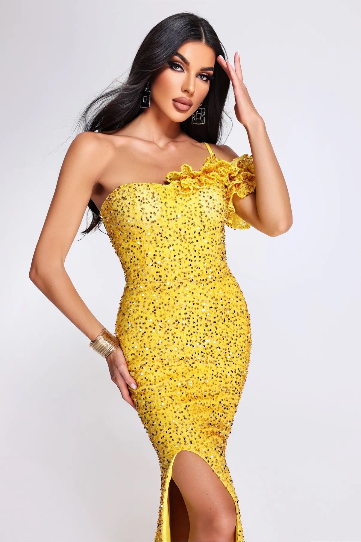 Yara Evening Sequin Dress