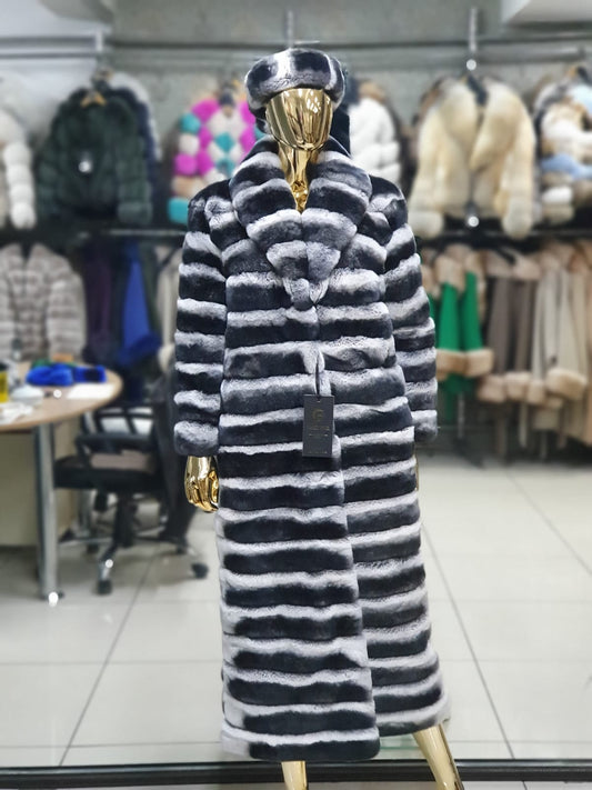 REX RABBIT FUR COAT