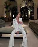 Conjunto Haifa Blanco Dos Piezas