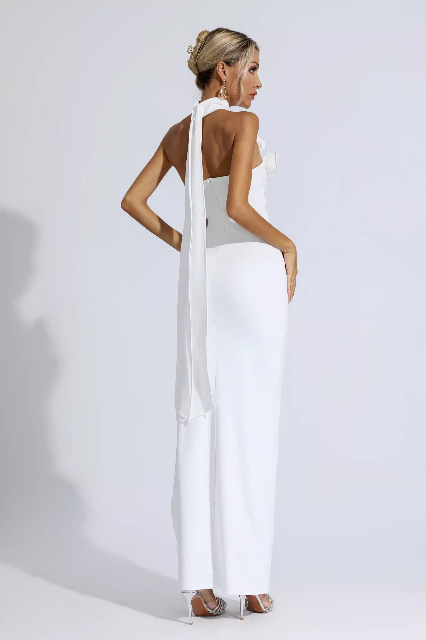 Dania Maxi Dress in White