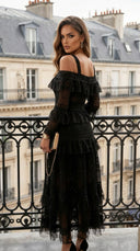 Noir Romance Lace Dress