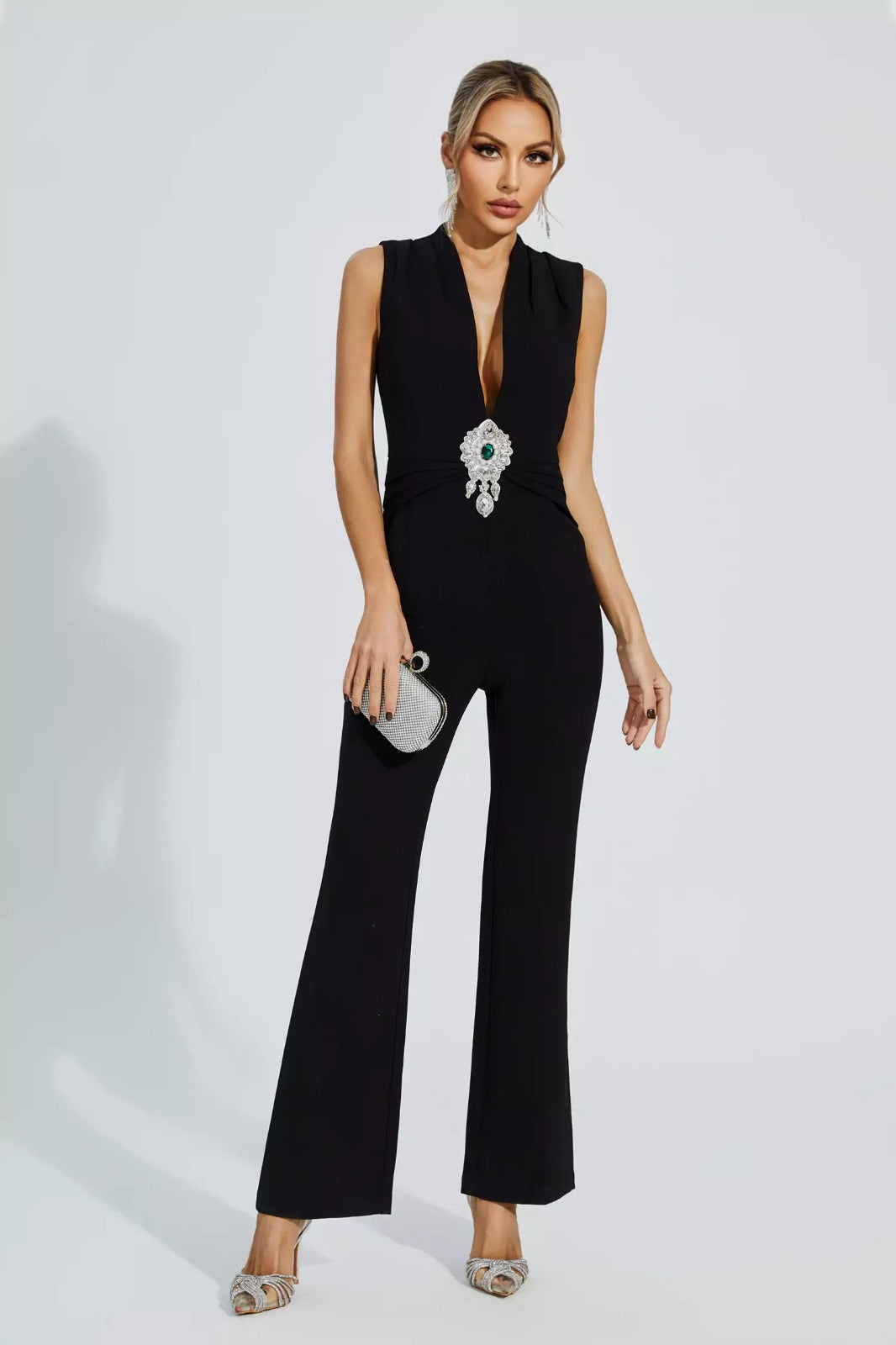 Gloria Black Jumpsuit