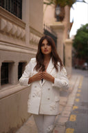 Jovani White Two Pieces Set
