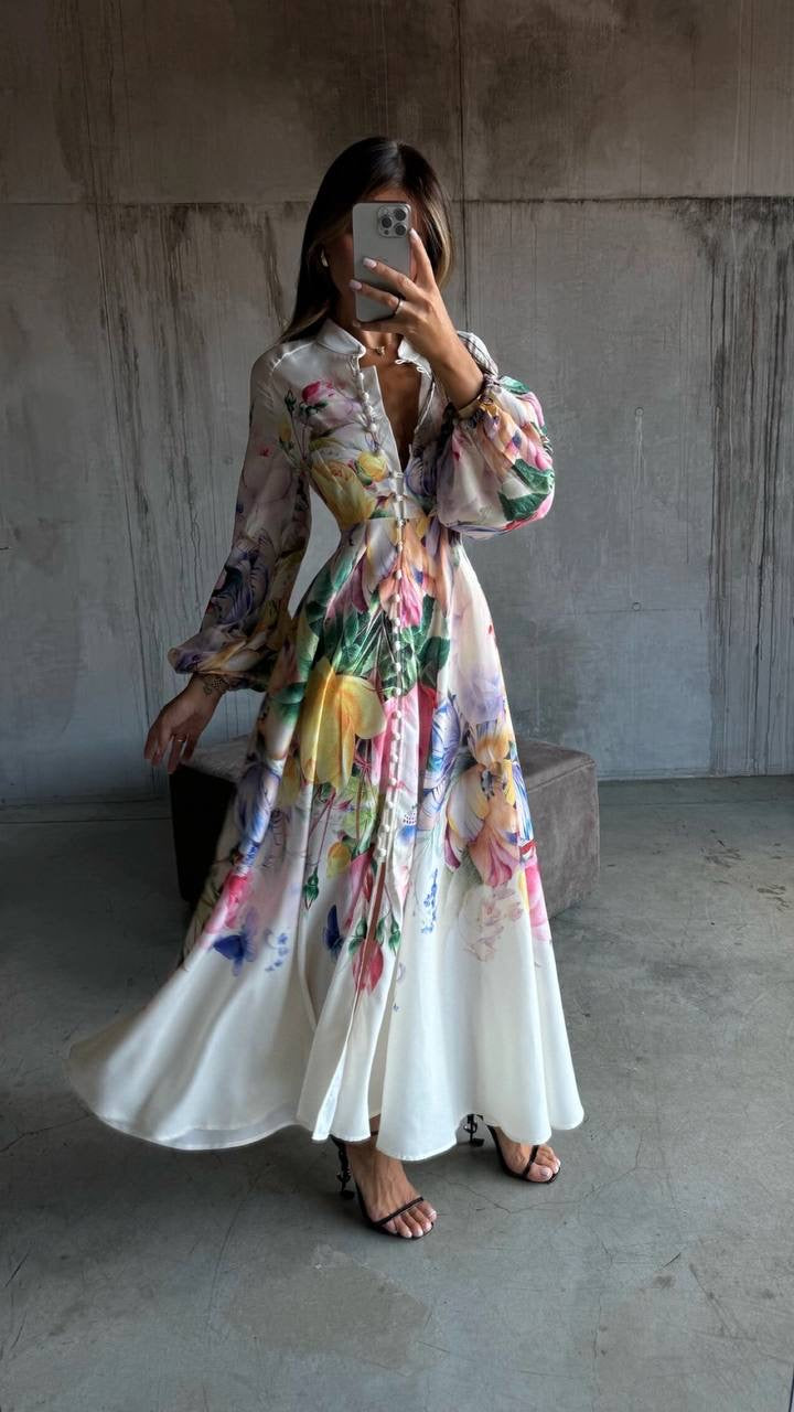 Flora Flowy Dress