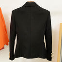 BLAZER DOPPIOPETTO IN NERO 
