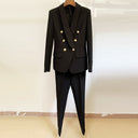 Celine Two Pieces Set Black