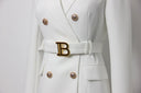 Vestido estilo americana Jolie en blanco 