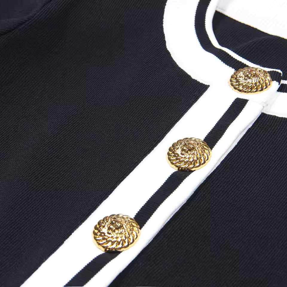 Versatile Knit Cardigan Sweater – Long Sleeve Round Neck Woolen Coat