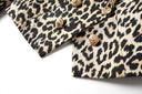 BLAZER TRENDY DE LEOPARDO CRUZADO 