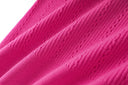 Top Sia in lana a maniche lunghe in fucsia
