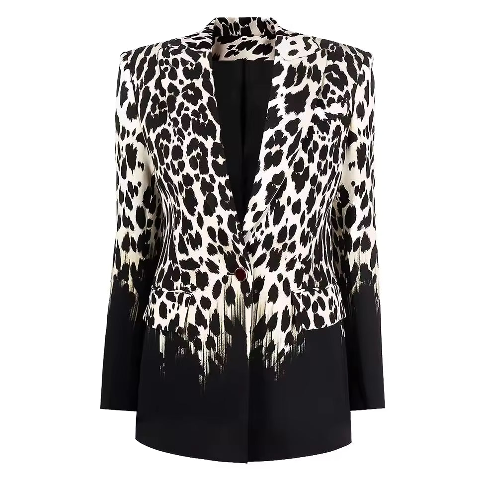 Classic Slim Fit Knit Blazer