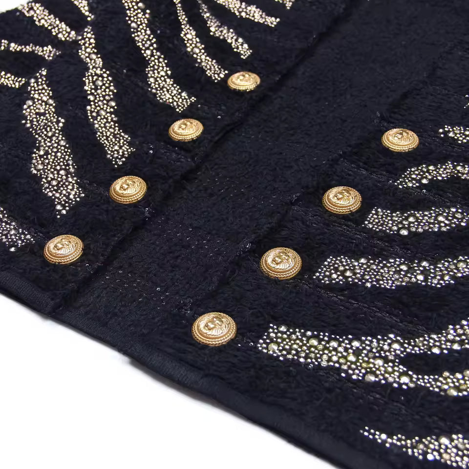 Luxury Knitted Zebra Pattern Set