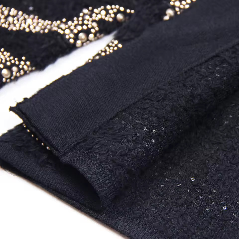 Luxury Knitted Zebra Pattern Set