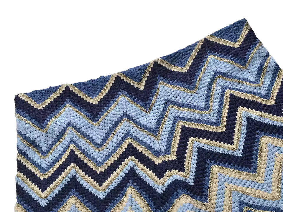 Wavy Knit O-Neck Sleeveless Top and Flare Pants Set