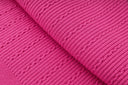 Top Sia in lana a maniche lunghe in fucsia